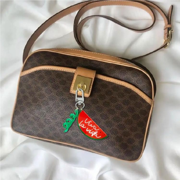 Trendy Watermelon Key Pendant Portable and Sturdy Elegant Designs Keys Decoration for Everyday Use Stylish Outfits