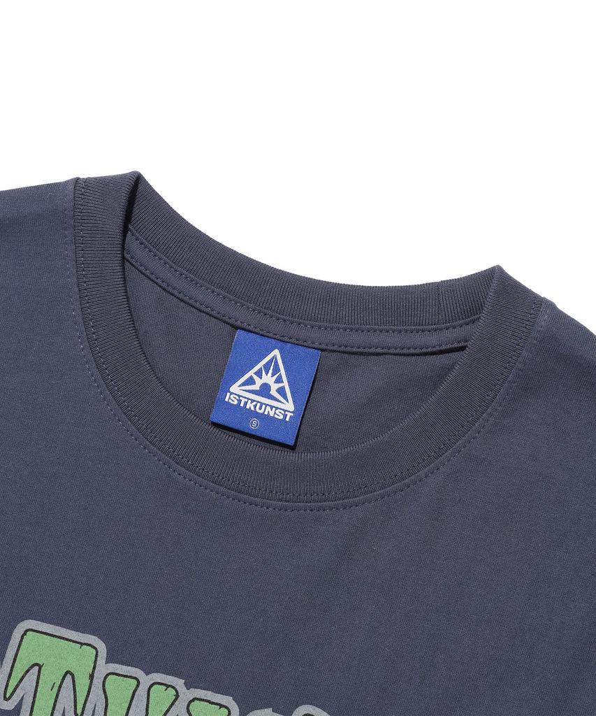 ISTKUNST Scene Band Tee_Navy(Ik2Emmt510A)
