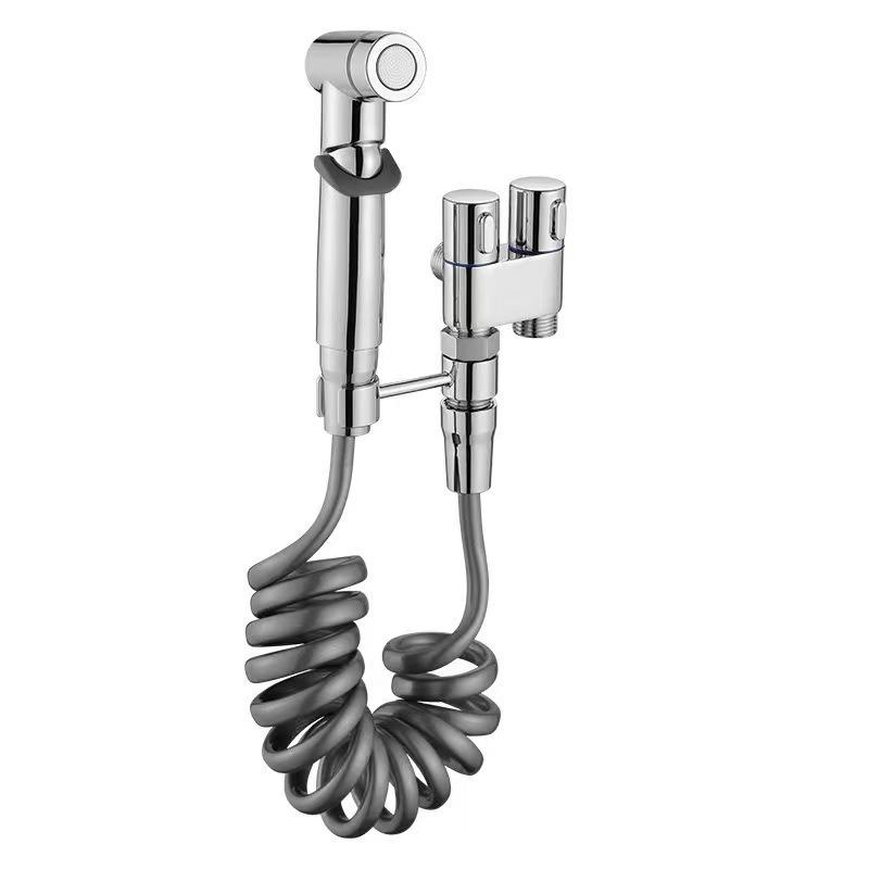 Dual-Function High-Pressure Bidet Toilet Spray Gun Set