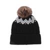 Thickened Knitted Hat with Pompom Winter Hat Warm Warm Cap  Men