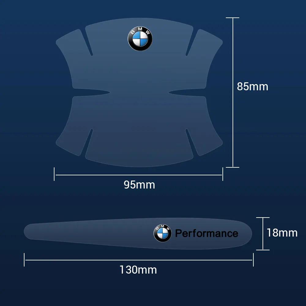 T108pcs Transparent Car Door Handle Anti Scratches Protector Film Sticker For BMW M Performance E36 E46 E39 E60 1 2 5 7 Series E87