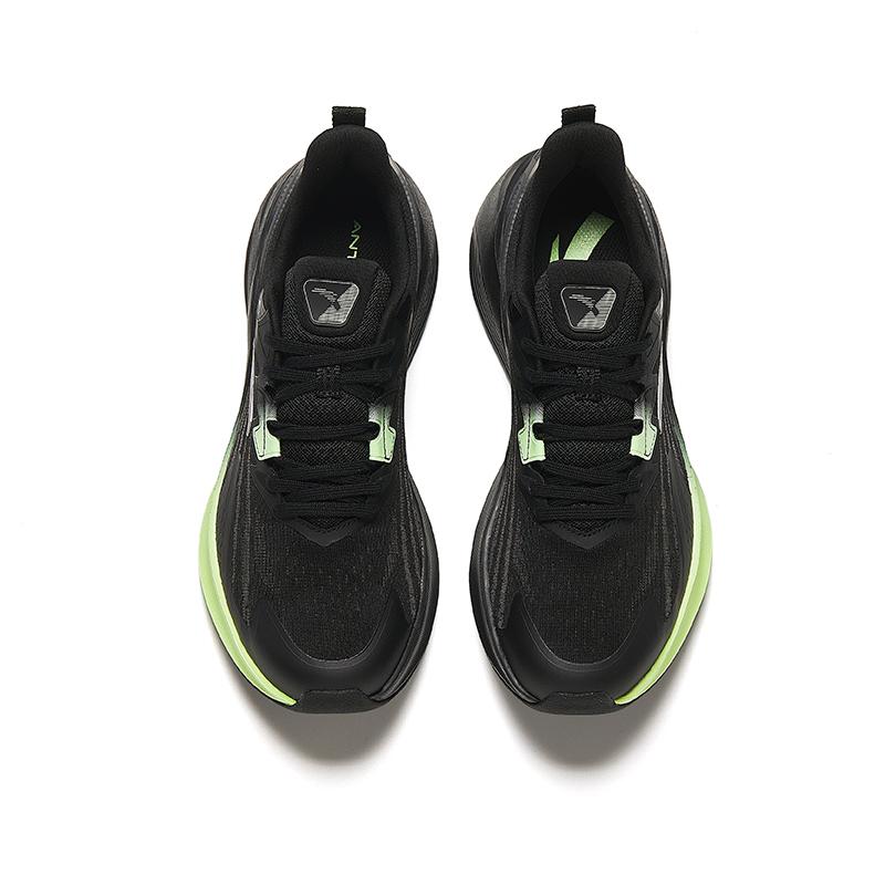 Anta Poison Dart 5 Trendy Versatile Fabric Shock Absorption Non-Slip Wear-Resistant Low-Top Running Shoes Men sneaker Black 912525572F-4