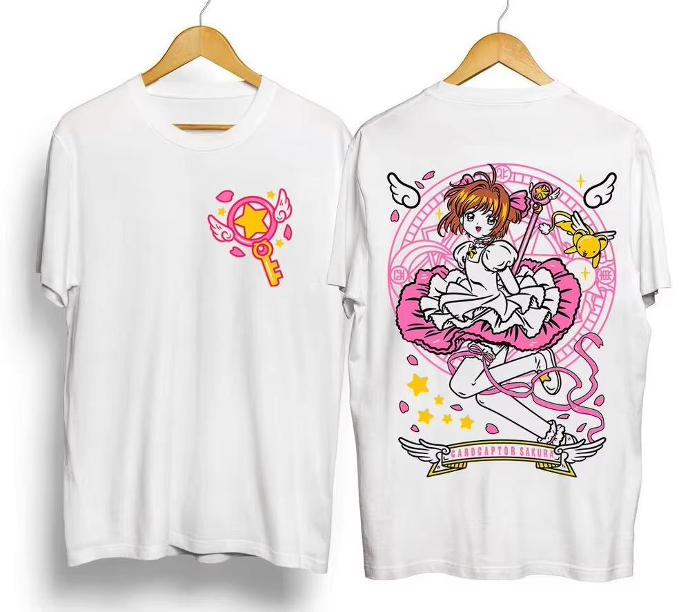 Unisex Loose Breathable Summer T‑shirt Top Printed with Usagi Tsukino from Sailor Moon Anime T-shirt