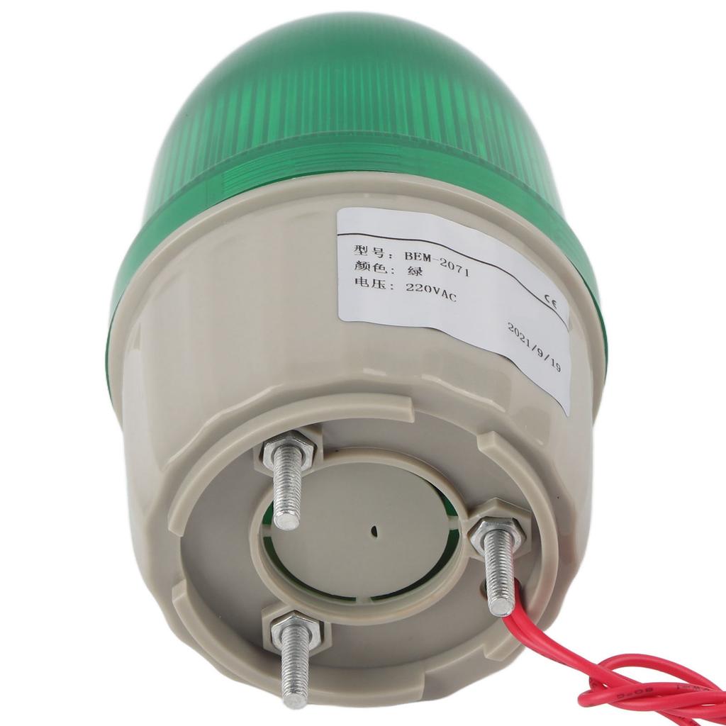 BERM Warning Light BEM-2071 LED Rotating Flashing Indicator for Monitoring 220V AC