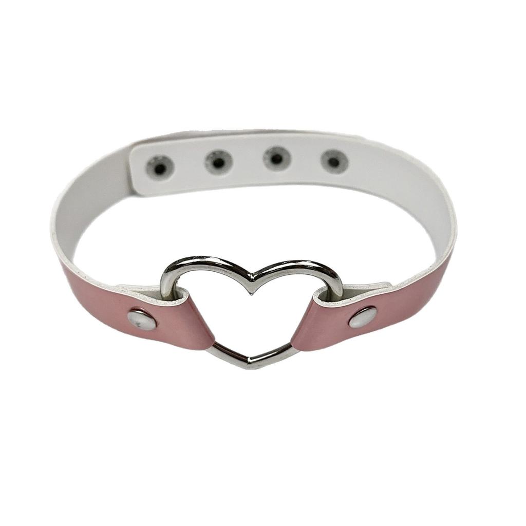 Love Collar Collarbone Chain Neck Strap Laser Love Pendant Collar Choker Luminous Necklace