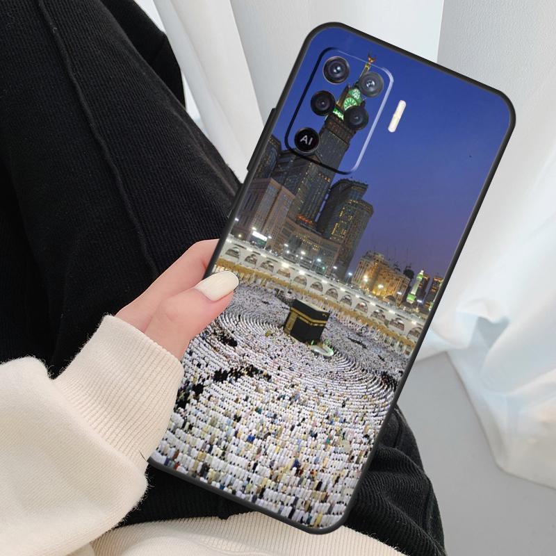 Holy Mosque Makkah Case For Oppo A40 A60 A80 A5 Pro A15 A16 A17 A57 A77 A94 A74 A54 A76 A96 A18 A38 A58 A78 A98