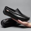 Modische Leder Herren Freizeitschuhe Italienische Marke Formelle Herren Loafer Mokassins Atmungsaktiv Zum Hineinschlüpfen Weich Fahrerschuhe Übergröße 47