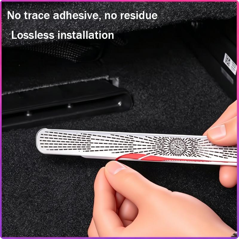 TVE4 Car under the seat Air Conditioner Outlet Dust Protective Cover For Mercedes Benz C E Class CLE GLC W205 W206 W213 W214 X253