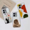 Clear Case For Xiaomi 13T Pro Soft TPU Silicone Cute Cartoon Back Cover For Xiaomi 13 T 13TPro Anti Drop Lightweight Phone Cases