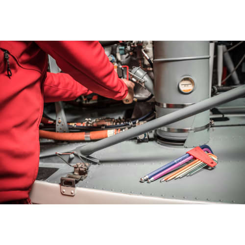 PB SWISS TOOLS PB Rainbow Wrench Set with Holder (Packless) 210H-10RB