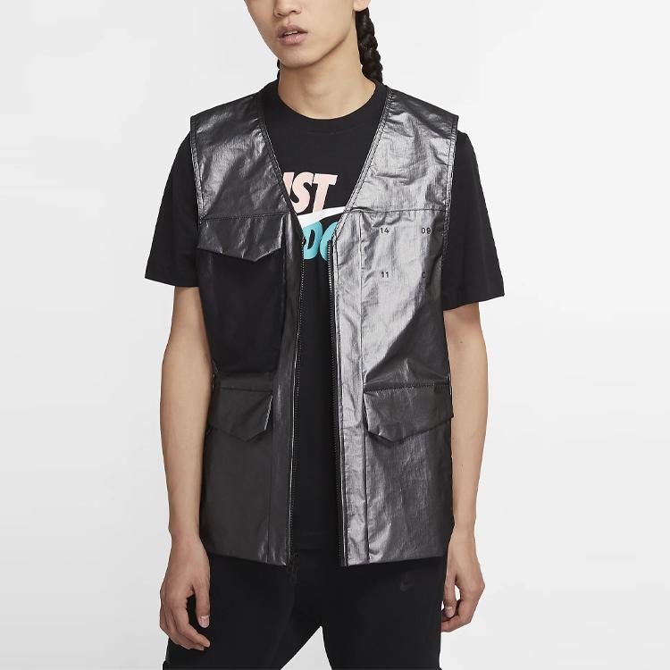 Nike Nsw Tech Pack Warm Sport Casual Windproof Waterproof 3-In-1 Cotton Jacket Men Outerwear Metallic-Silver CK0698-095