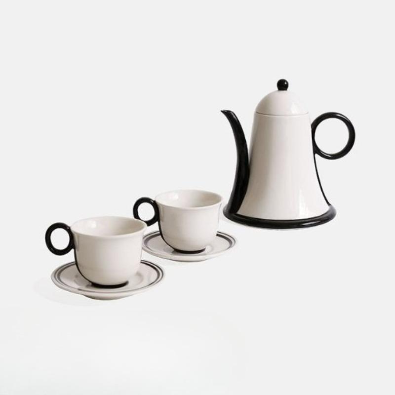 Ceramic Teapot Cup Combination Nordic Tea Cups Set Luxury Dining Rooms Tea Tools Sets Beautiful Living Room High End Teacup Set