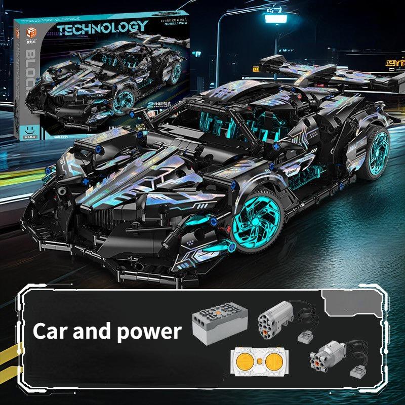 Technical Building Blocks 1400PCS Model Racing Sport Car City Mechanical Speed Vehicle Supercar Brick Puzzle Toys Kid Adult Gift