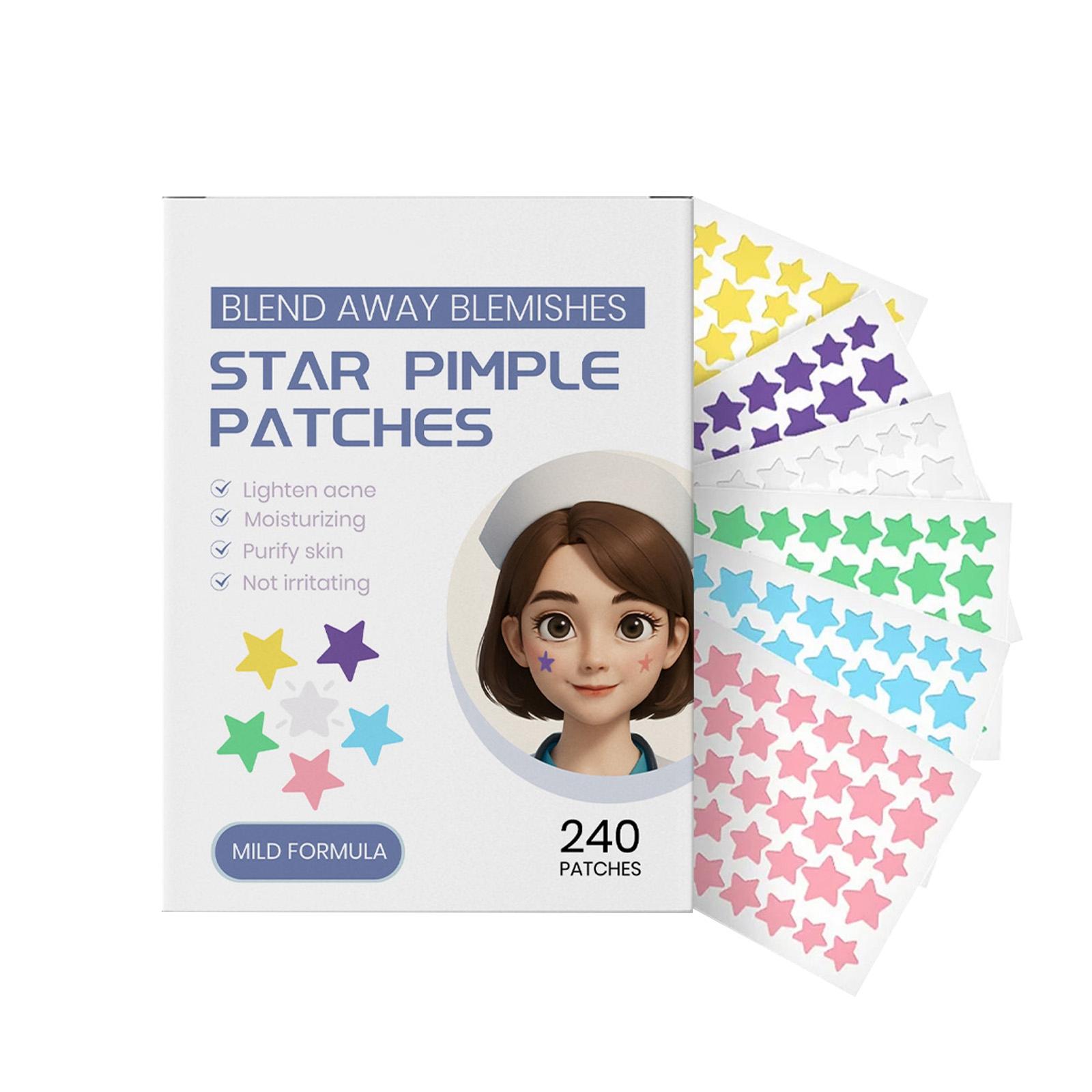 

Патч от акне Успокаивающий патч Контроль жирности Уход за кожей Уменьшает покраснение Милый патч от акне One Size белый