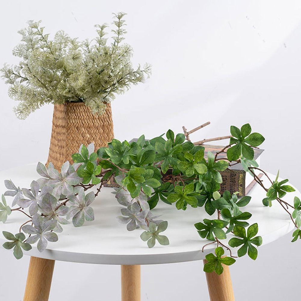 Elegant Artificial Eucalyptus Leaves Non-Fading Artificial Plastic Flowers  Wedding Hotel Decor