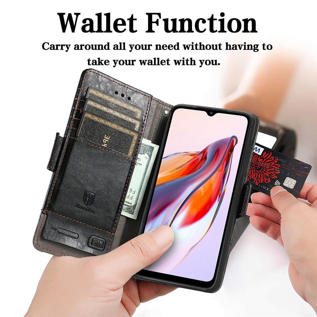 Multifunctional Magnetic Flip Cover Leather Case for Xiaomi/Redmi series.Xiaomi 13 Lite/Poco X5/Redmi Note 12/12C...Where Fashion Meets Function