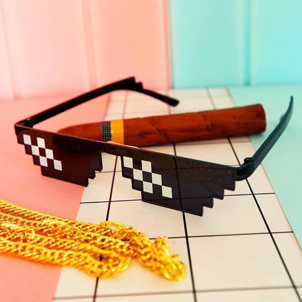 Пиксельные новые мозаичные очки — фото 7