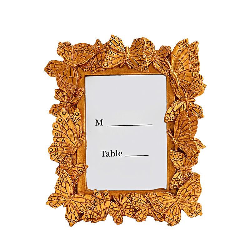 

1 шт. смоляная фоторамка бабочка маленький орнамент украшение дома фоторамка офисный рабочий стол