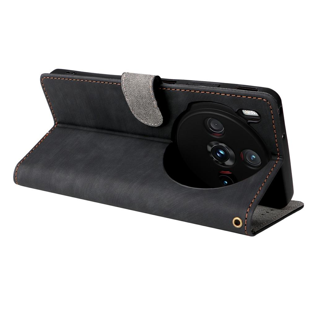 עבור ZTE nubia Z60S Pro 5G מארז ארנק RFID חסימת כיסוי עור PU נוף סטנד