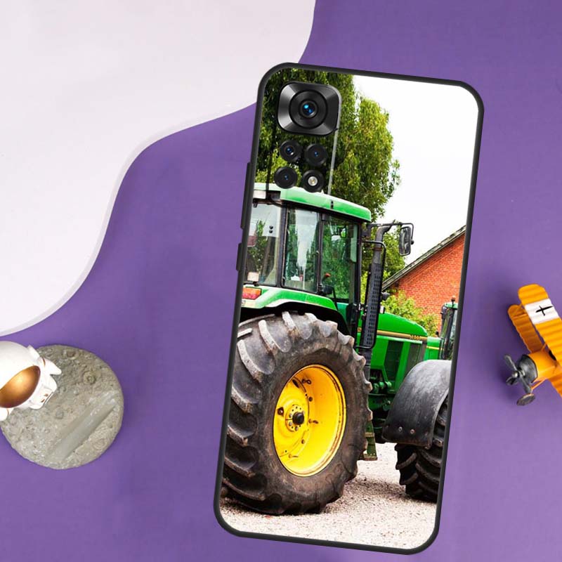 

Farm Vehicle Tractor Case For Xiaomi Redmi Note 13 Pro 14 12 9 10 11 Pro 10S 11S 12S Redmi 13C 14C 10C 12C Cover Redmi Note 12 Pro 4G