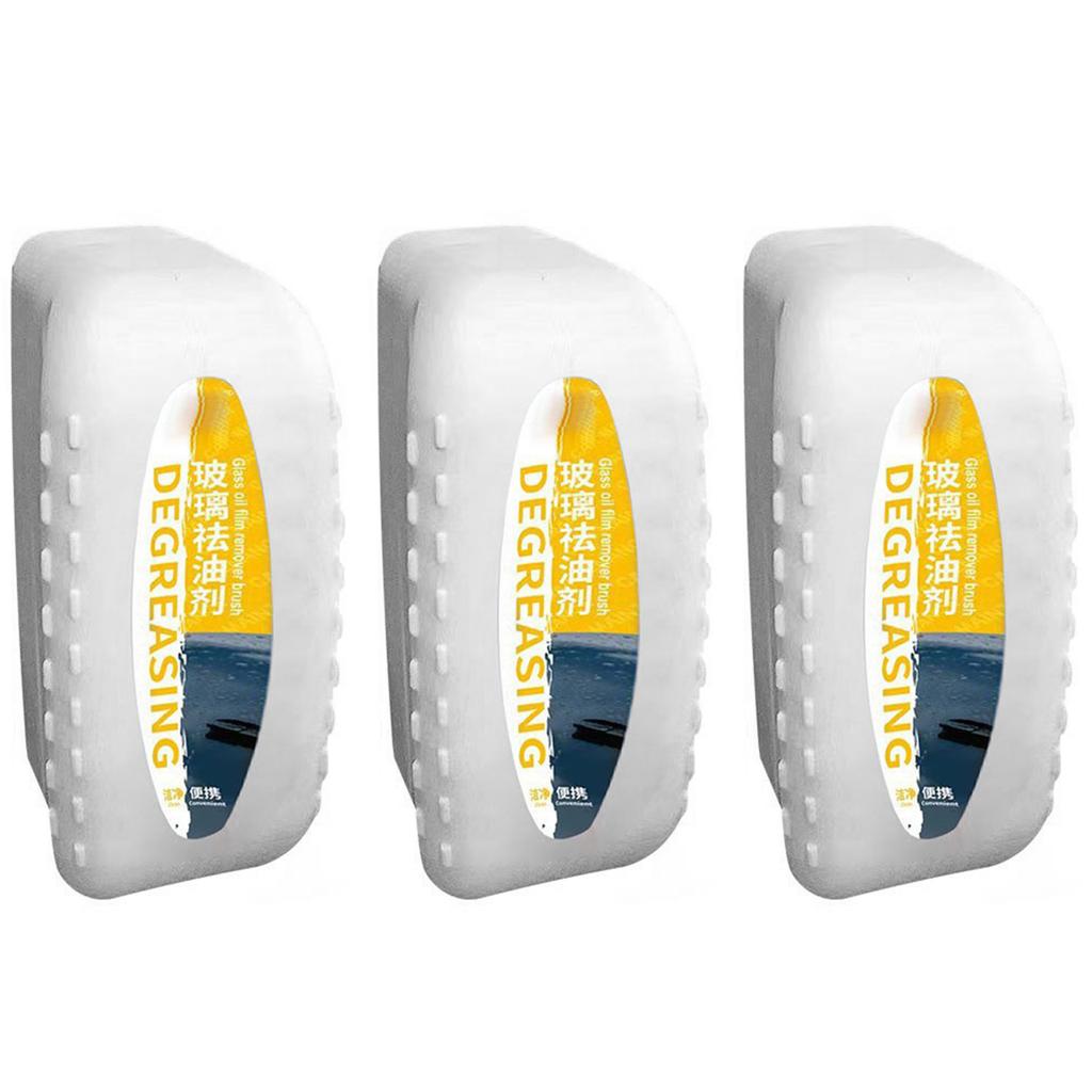 Autoglas glänzend, leistungsstarker Auto-Windschutzscheibenreiniger, Ölfilm-Entferner, Autofensterglasreiniger, entfernt Schmutz, Auto-Reinigungsbürste