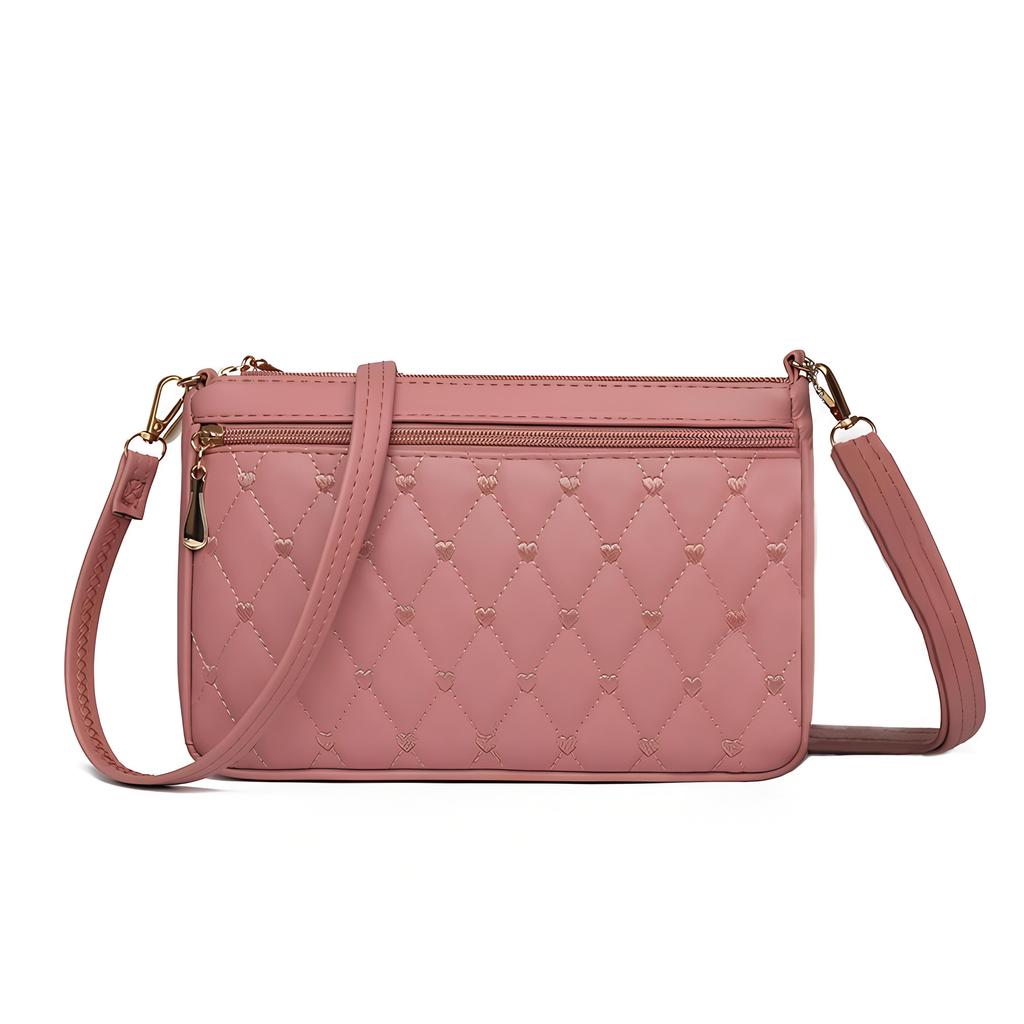 Damen gesteppte Umhängetasche mit großem Fassungsvermögen - Vielseitige Sommer-Schultertasche KTB