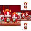 Chinese Zodiac Year Of The Horse Plush Toy With Soft Cotton Filling For Festive Gift And Decor