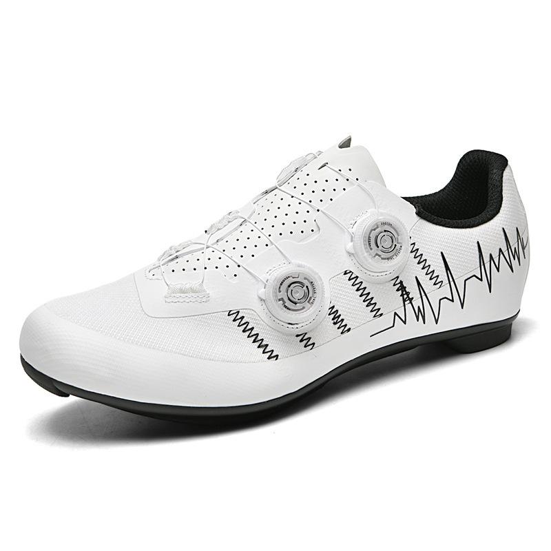 Scarpe da ciclismo da studente uomo e donna sbloccate scarpe da bici da strada e mountain bike antiscivolo suola dura scarpe da ciclismo taglia 47