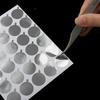 Eyelash Glue Holder Foil Pallet Glue Paper Patches Sticker For Eyelash Extension Disposable Glue Paper Pad Eye Sticker 300pcs