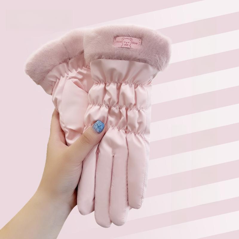 Ski & Snow Gloves  Women Winter Ski Glove Waterproof Cold Weather Touchscreen Fingers Snow Warm Gloves