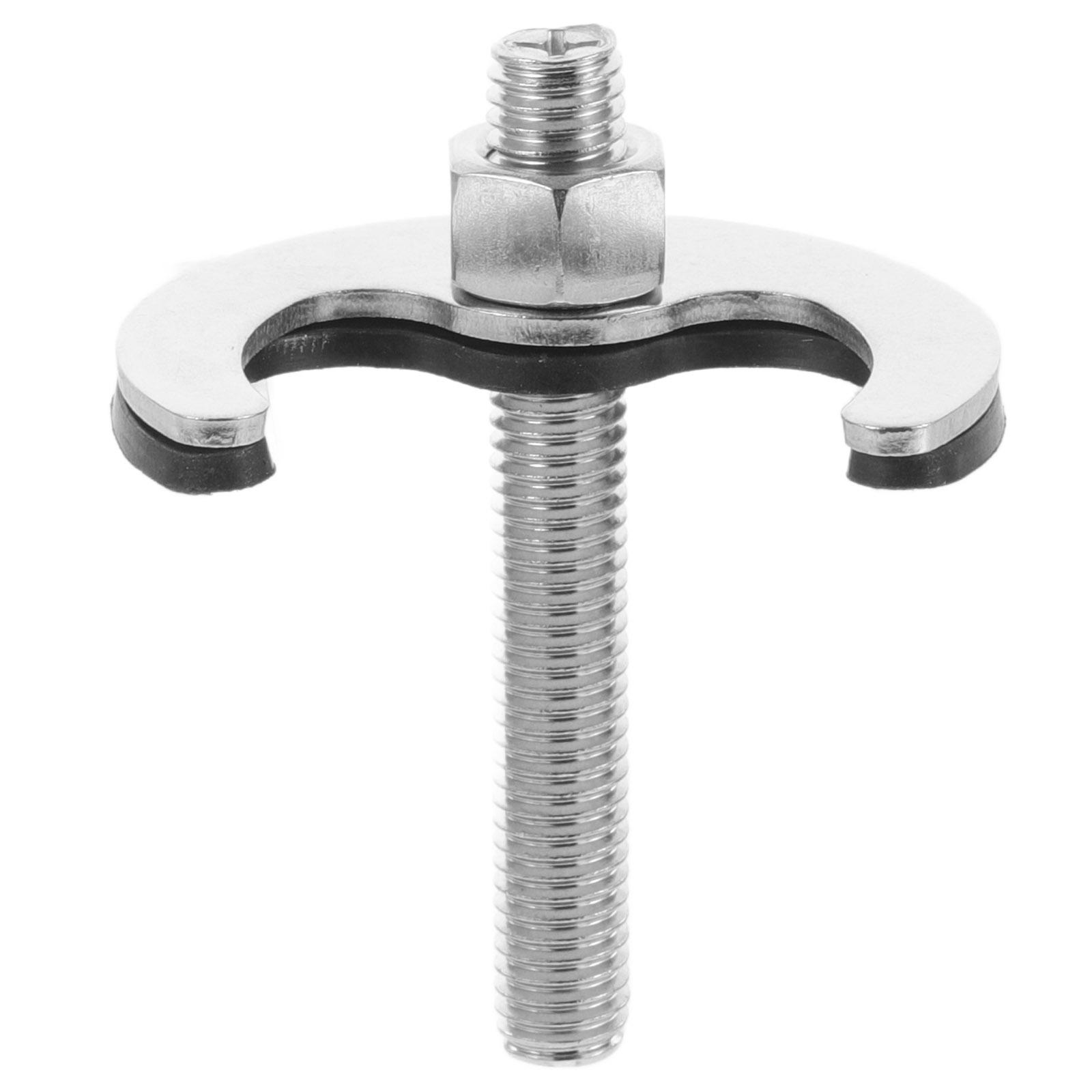 

Faucet Horseshoe Tools Washers Kitchen Supplies Sink Fastening Hot Cold Nut Faucet Installation Repair Kit Extended Screw Tap срібний