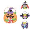 Non-woven Fabric DIY Halloween Candy Bag Trick Or Treat Pumpkin Handbag Halloween Gift