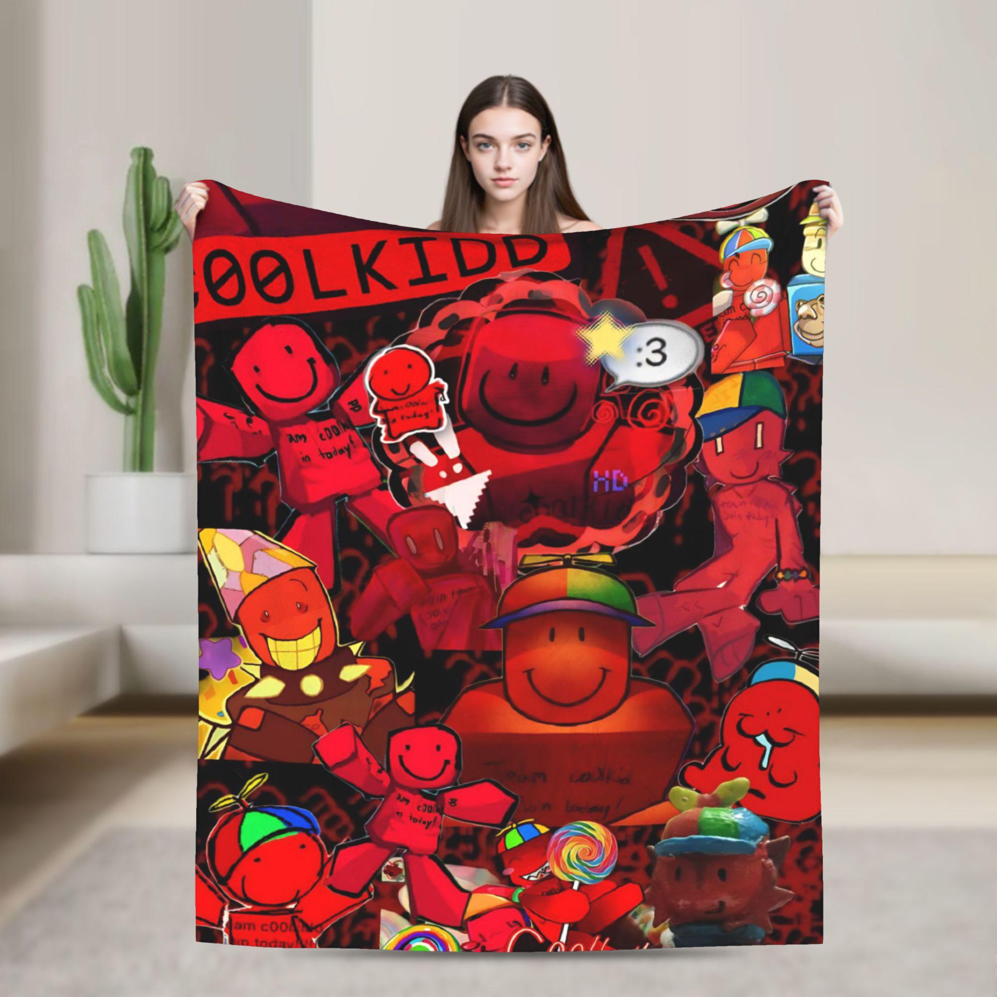 Team C00lkidd Join Today Blanket Quality Warm Throw Blanket Winter Travel Outdoor Novelty Bedspread 75X95CM