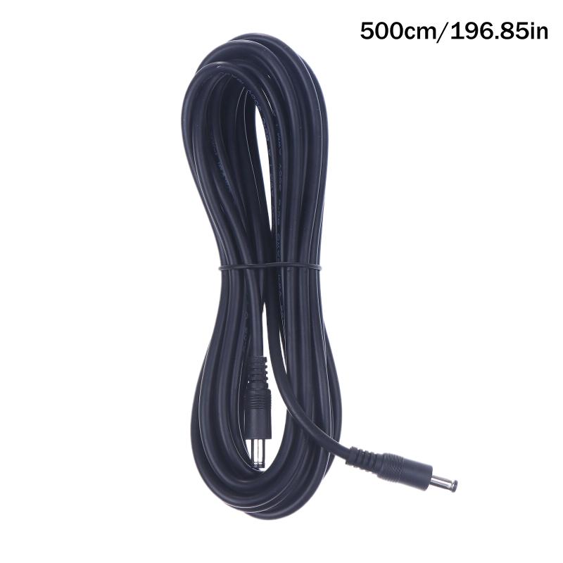 Dc5521 To Dc5521 Cable Cord 18Awg Dc5.5Mm X 2.1Mm Male Plug To Male Power Supply Adapter Wire For Led Light Speaker J60A