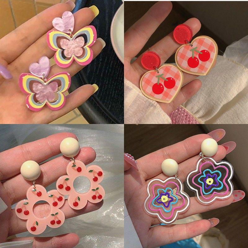 Dreamy Summer Romance Earrings: South Korea's New Trend for Women