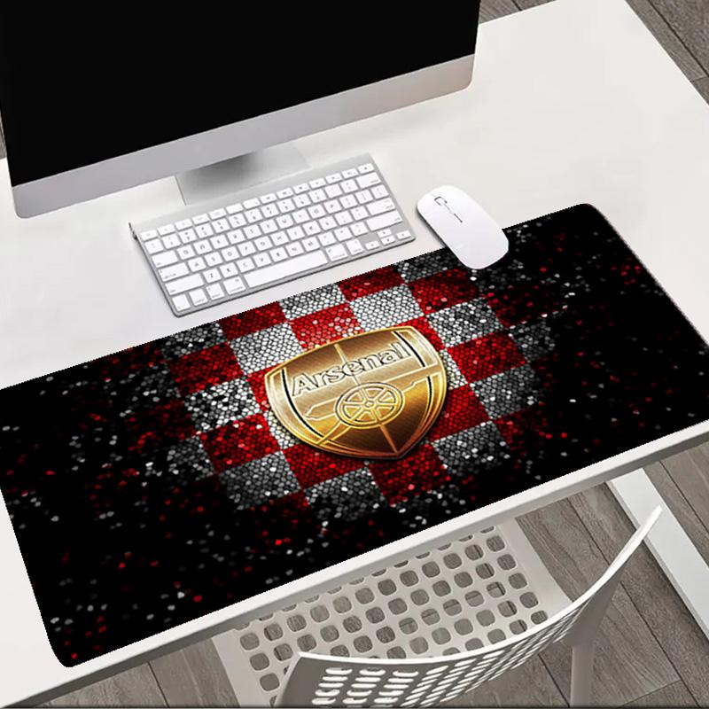 Moment de Celebration d'Arsenal Tapis de Souris Tapis de Bureau, Tapis de Souris Gaming, Tapis de Clavier, Support Caoutchouc Antidérapant Robuste, Cadeau