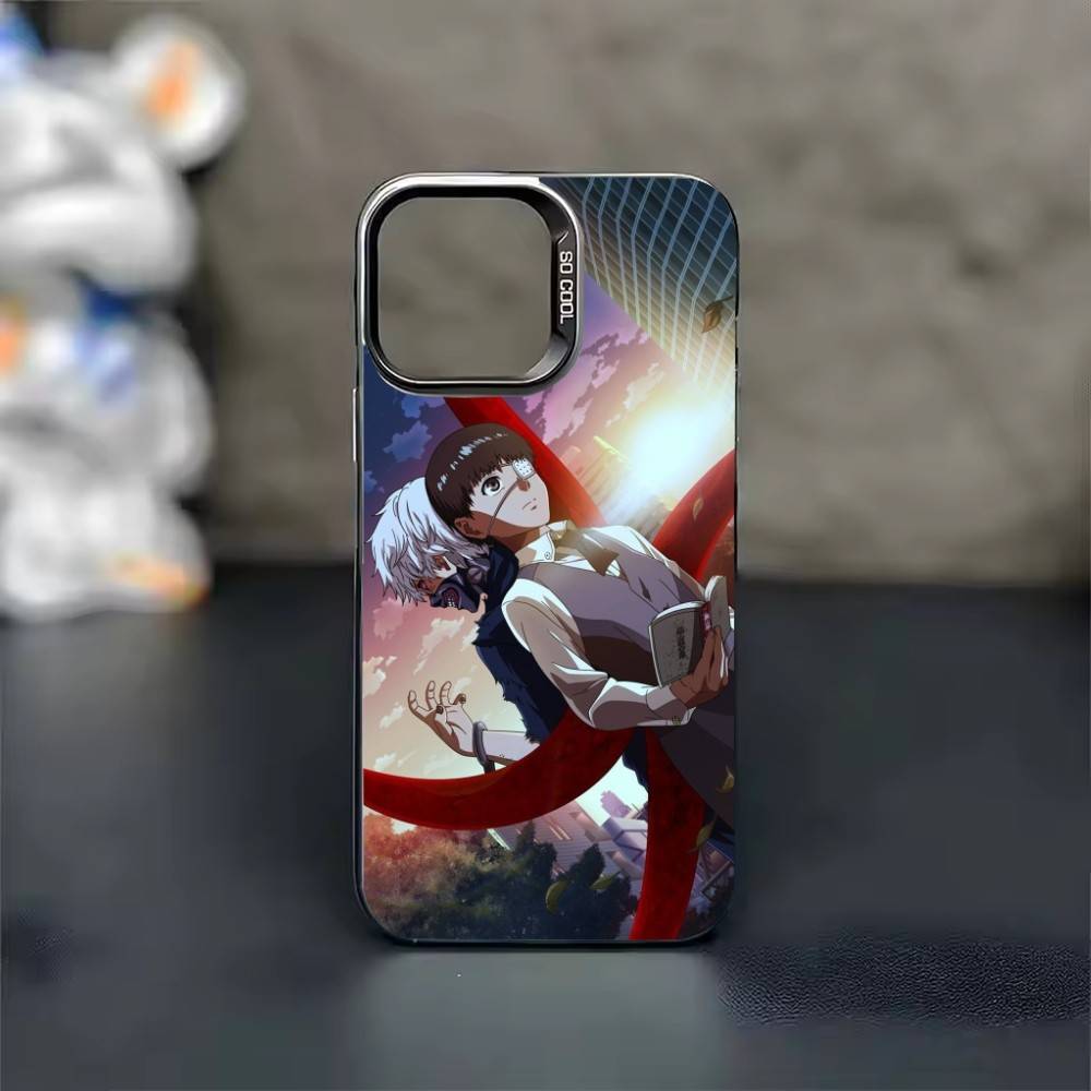 Tokyo G-Ghoul Wallpaper  Phone Case For iPhone 17 16 15 14 13 12 11 Pro Max Plus Silver Candy Matte Cover