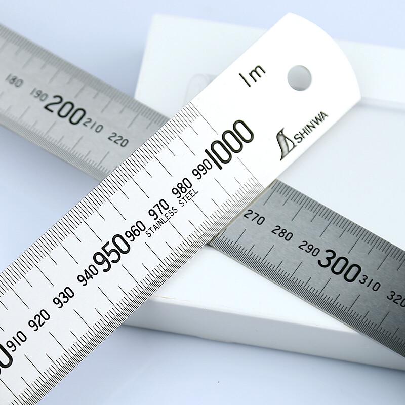 SHINWA 21676 Stainless Steel Ruler
