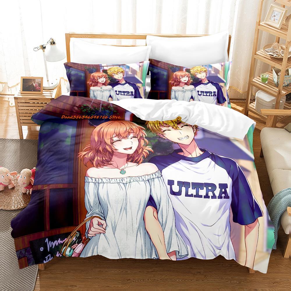 New Anime Tokyo Revengers Bedding Set Single Twin Full Queen King Size Bed Set Adult Kid Bedroom Duvet Cover Sets Home Textiles
