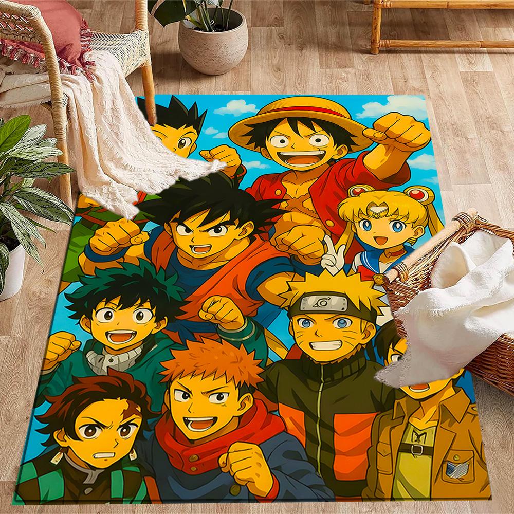 One Piece Adventure Floor Mat Perfect for Dining Room Decorate room Hallway Bedrooms Antislip Carpet Office home decor
