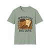Unisex Softstyle T-Shirt Spread the Love Peanut Butter Sandwich Funny Tee