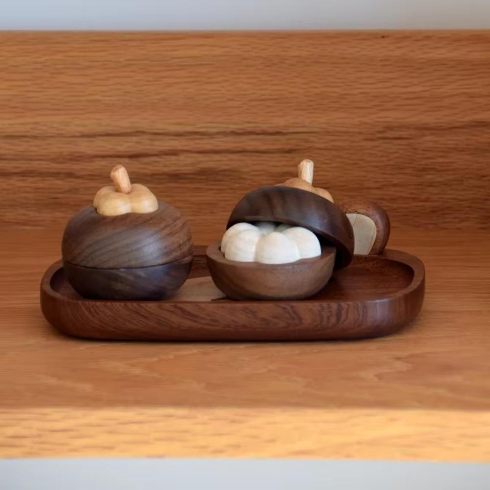 Portable Fragrant Wood Diffuser Solid Wood Aroma Diffuser Creative Fragrance Ornament  Yoga Room