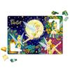 Tenyo Disney Tinker Bell and the Little 80 Antibacterial Includes Storage Ages 5 and Up Children's Puzzle, Fairy, Pieces, DC-80-215, Coating, Cover,