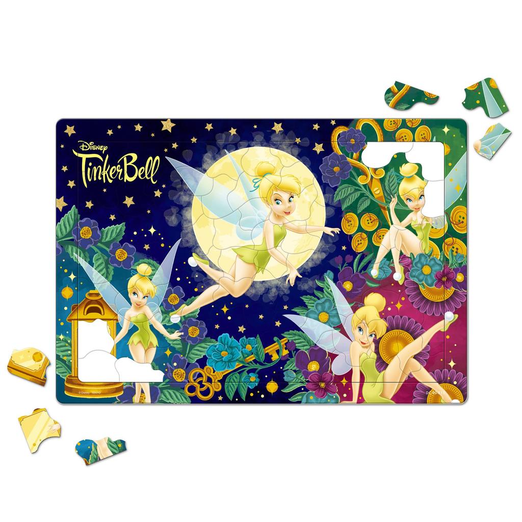 Tenyo Disney Tinker Bell and the Little 80 Antibacterial Includes Storage Ages 5 and Up Children's Puzzle, Fairy, Pieces, DC-80-215, Coating, Cover,