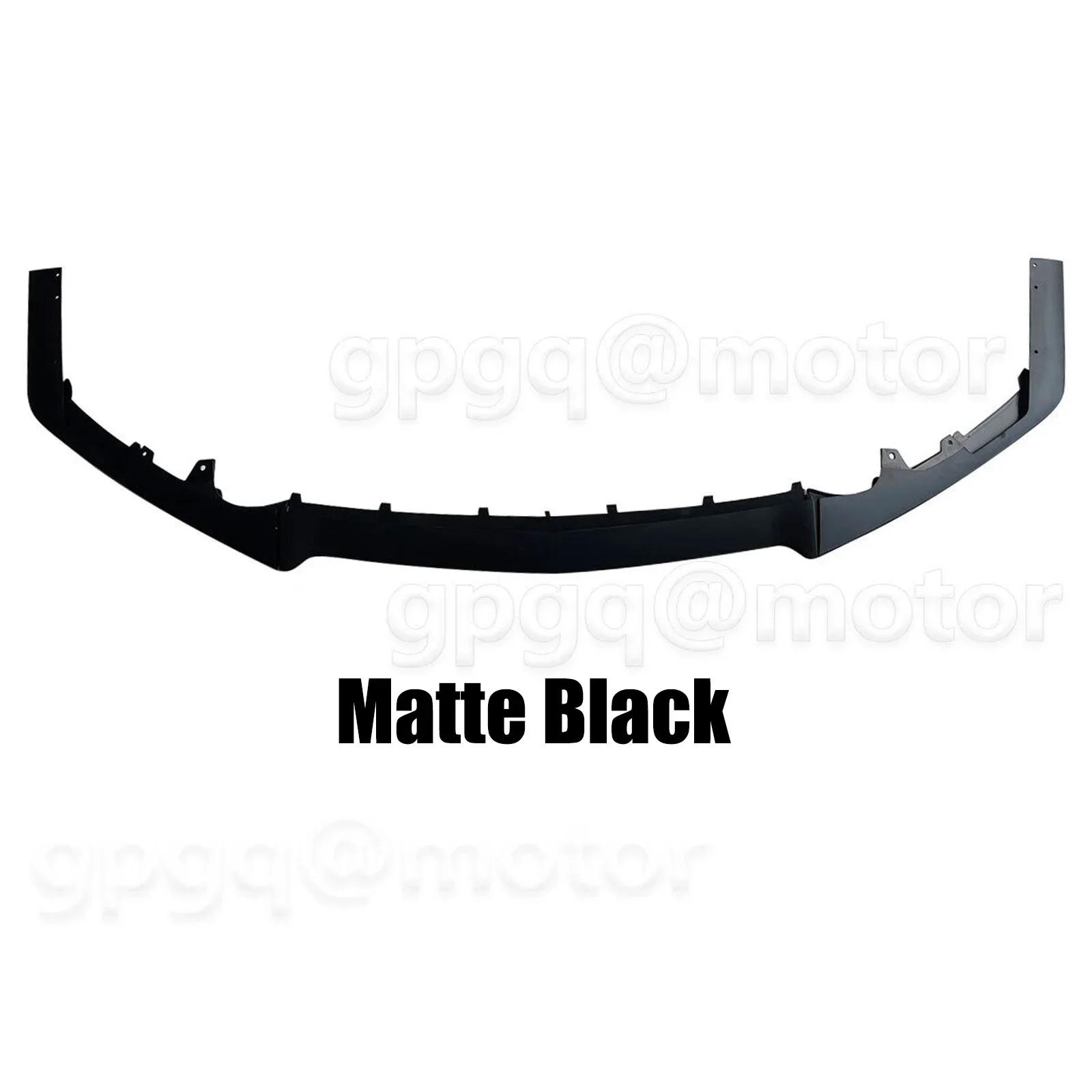 Replacement For 2015-2021 Ford Mustang GT500 Style Modified With GT500 AMMP Concepts Front Bumper Lip Matte Glossy Black матовый черный