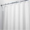 Vinyl Magnetized Shower Curtain Liner Frosted  W/ 3 Magnets