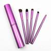 5PCS/Set Makeup Brushes Wood Handle Eye Shadow Brush Mujer Maquillajes Eyebrow Brush Cylindrical Small Pen Beauty Make Up Tool