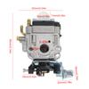 H119 Carburetor for 26cc Lawn Mower Engines Including Huasheng For 1E40F With Standardized Flange and Bolt Pattern