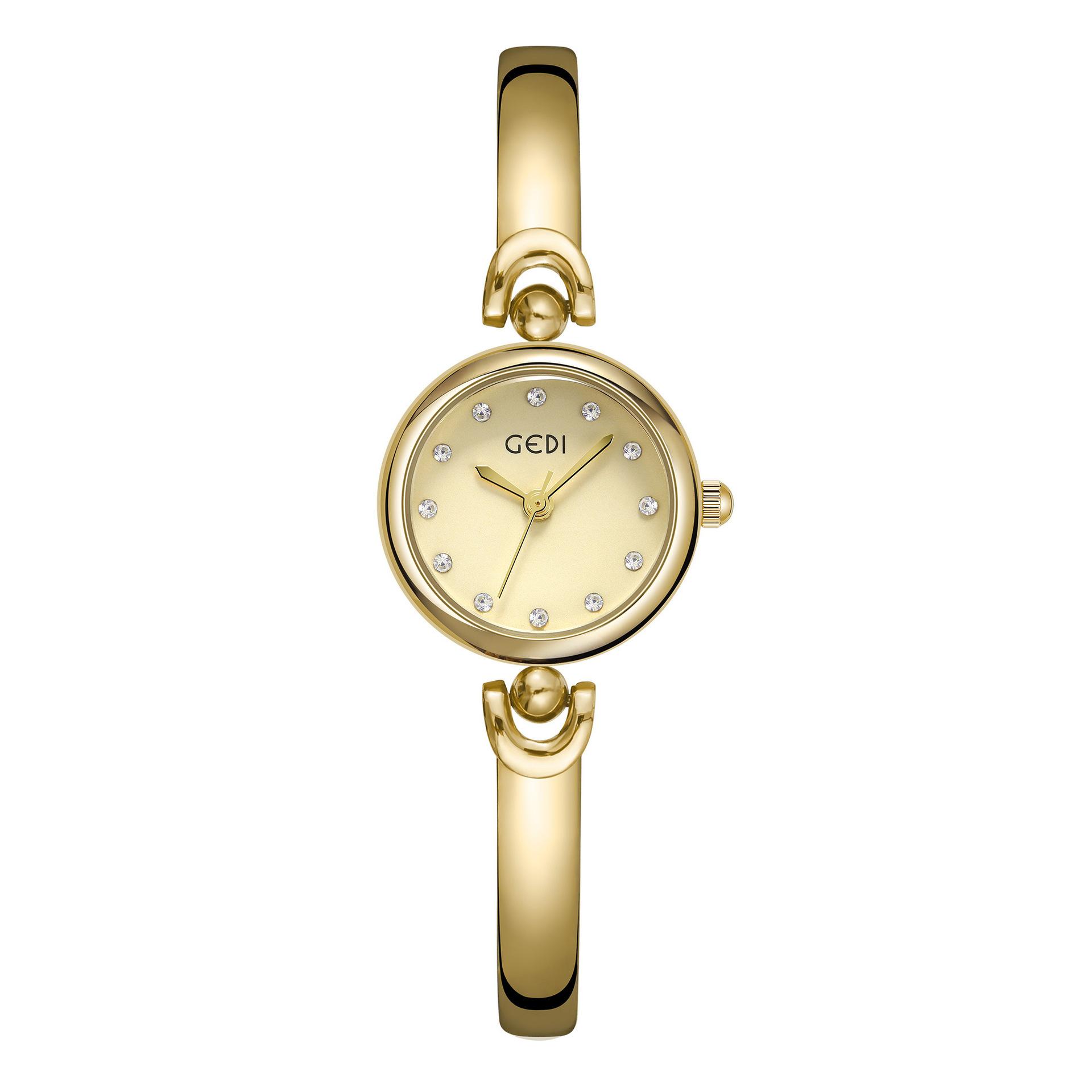 

Niche Alloy Student Watch Simple Temperament Round Dial Watch Waterproof Quartz Women S Bracelet Watch