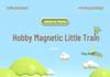 Magnetic Number Train Toy: Educational Building Blocks for Kids Ages 2-6